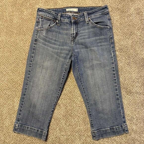 Levi's Denim - Levi's 545 Capri Jeans Women's Size 4 Medium Wash Denim Cropped Y2K Vintage 2008